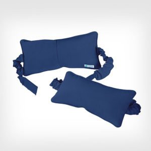 outdoor chaise headrest pillows